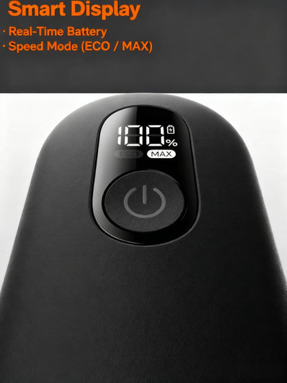 IPX7 Waterproof Kitchen Spin Scrubber (6-in-1 Brushes, 400 RPM)