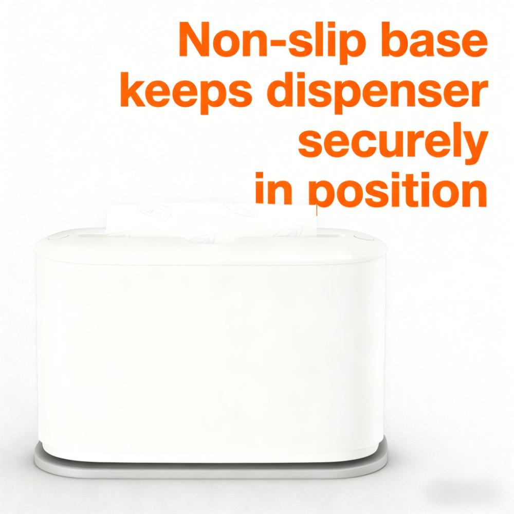 Compact Multifold Hand Towel Dispenser (Sleek White Design)