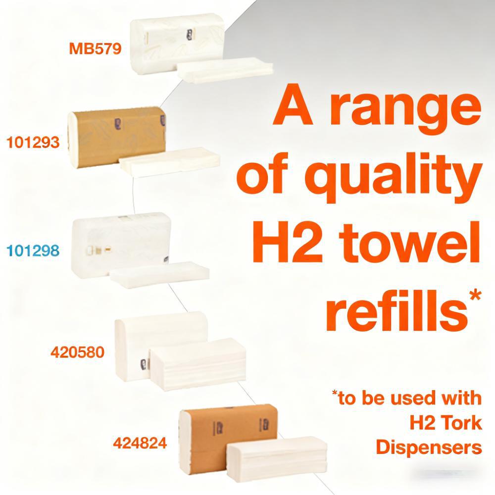 Compact Multifold Hand Towel Dispenser (Sleek White Design)