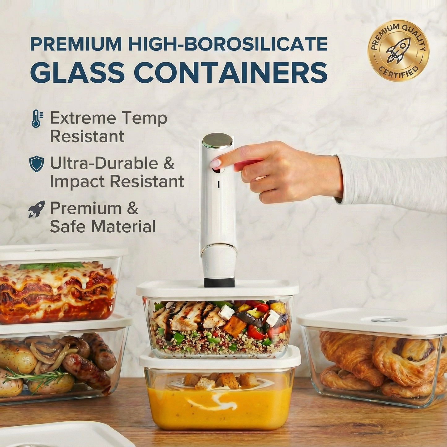 Storva™  Vacuum Food Storage System Bundle