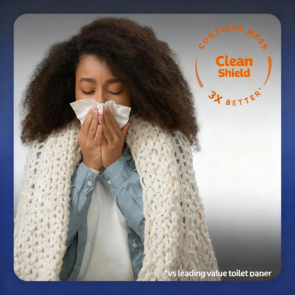 3-Layer Comfort Facial Tissues (Strong & Absorbent)