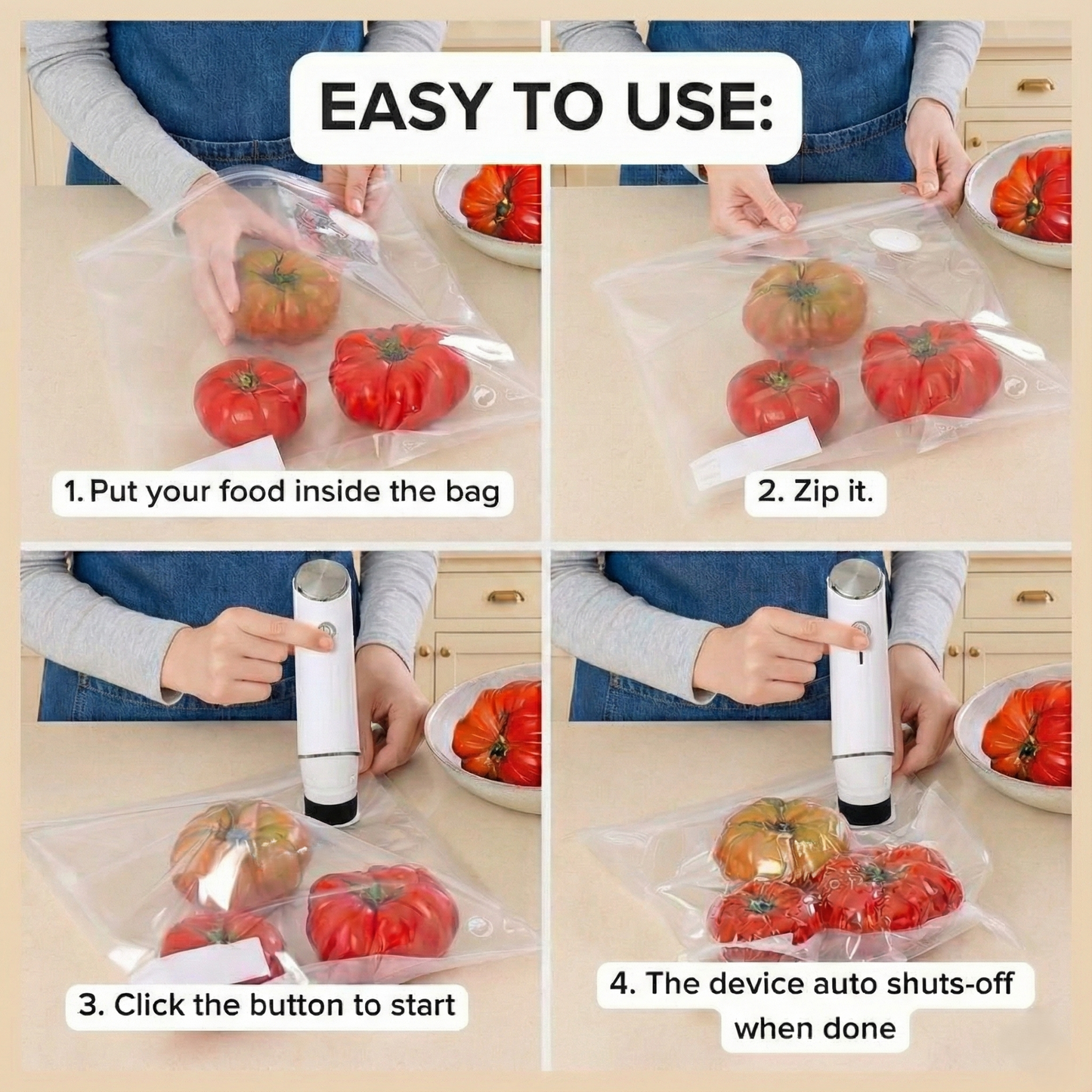 Storva™  Vacuum Food Storage System Bundle