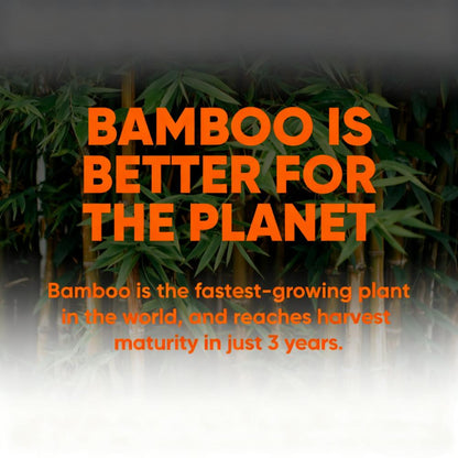 100% Bamboo Fragrance-Free Facial Tissues (Eco-Friendly, Ultra-Soft)