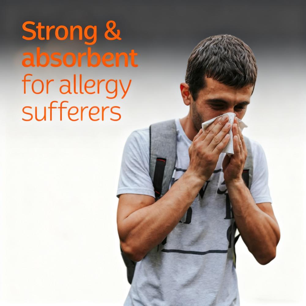 3-Layer Comfort Facial Tissues (Strong & Absorbent)